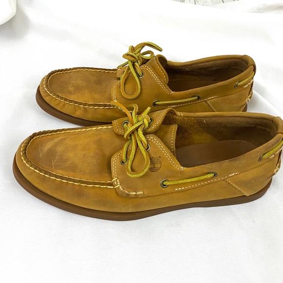 timberland men's classic 2 eye boat shoes